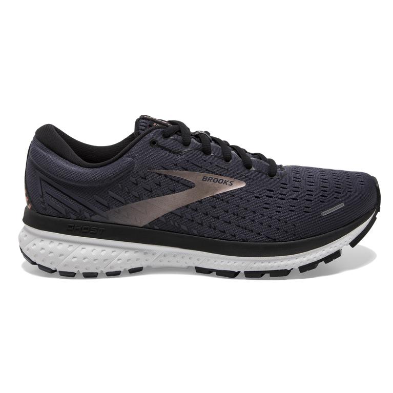 Brooks Women's Ghost 13 Road Running Shoes - Ombre Blue/Black/Rose Gold (LEXW85431)